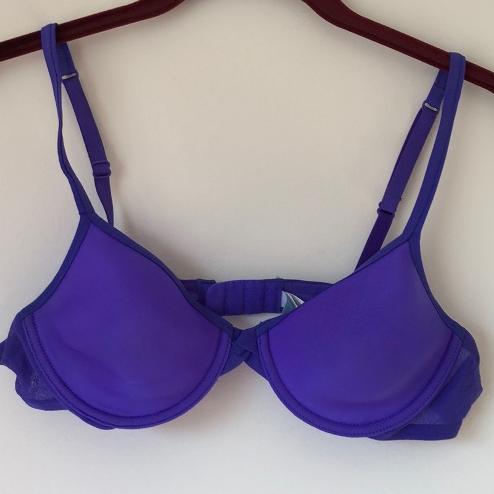 On Gossamer Sheer Bliss T-Shirt Bra Size 34A NWOT